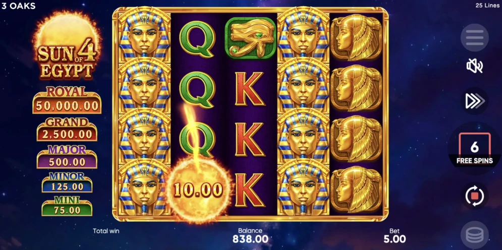 Sun of Egypt 4 Slot